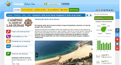 Desktop Screenshot of campingjdunas.com