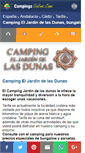 Mobile Screenshot of campingjdunas.com
